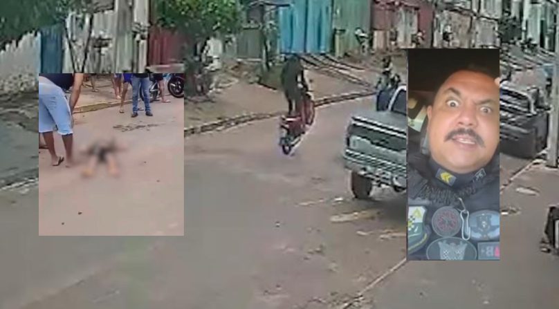 Criança fica ferida ao ser atropelada por amostradinho empinando moto e Salamaleico reage ‘porcarias’; assista