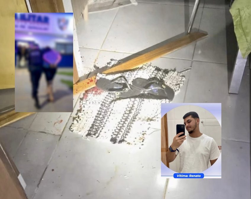 Jovem é morto a pauladas por “amigos” após briga por mulher; dupla acaba presa na BR-364; vídeo mostra tudo