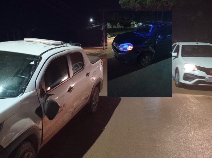 Bêbado invade pista contrária, causa forte colisão e acaba preso em Rondonópolis