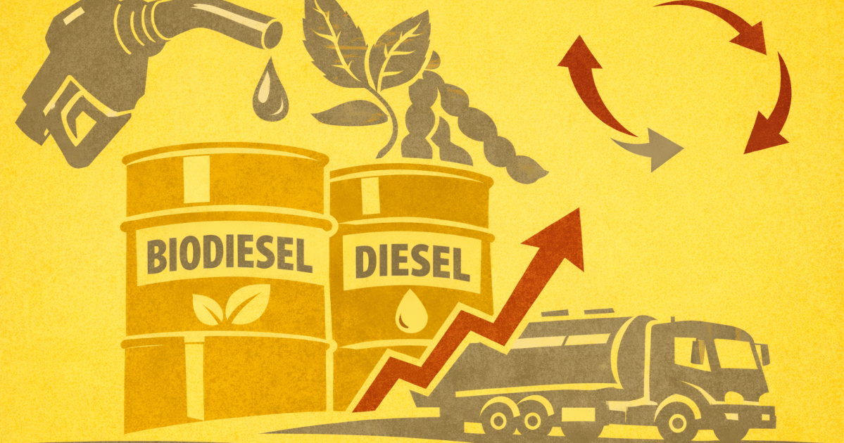Abiove: Mistura maior de biodiesel aumentaria produção em 1,5 bi de litros