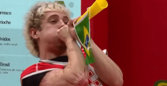 BBB 26: Juliano Floss vence a Prova do Líder pela 2ª vez seguida