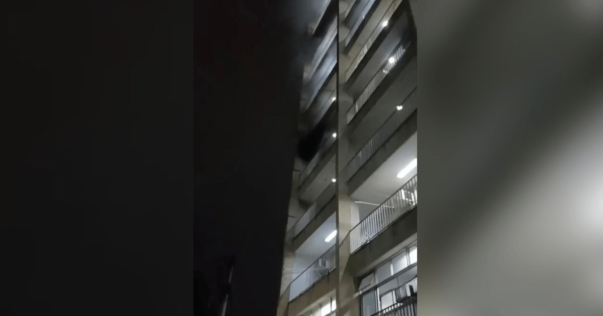 Vídeo: Incêndio atinge berçário de hospital na zona Oeste do Rio