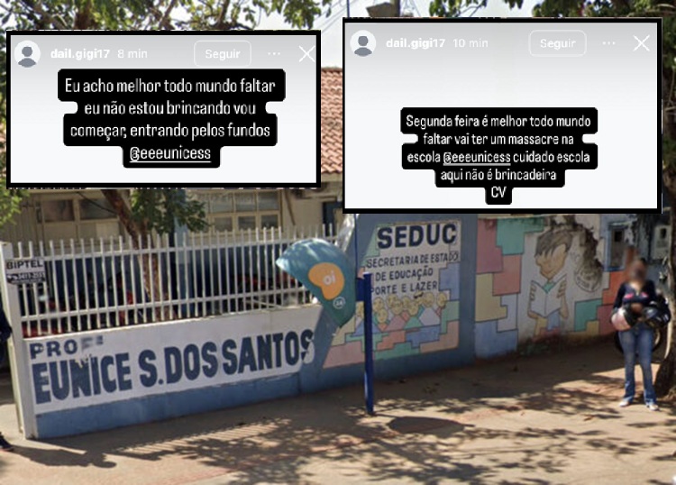 Perfil falso é rastreado e adolescente é levada à delegacia após ameaças de ataque a escola