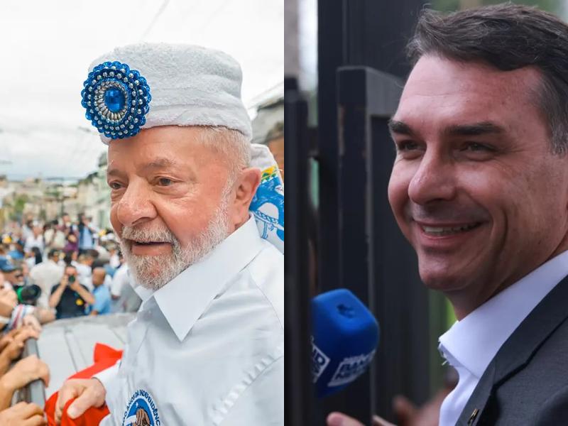 Lula perde força em reduto histórico e aparece atrás de Flávio Bolsonaro na Bahia, aponta Veritá