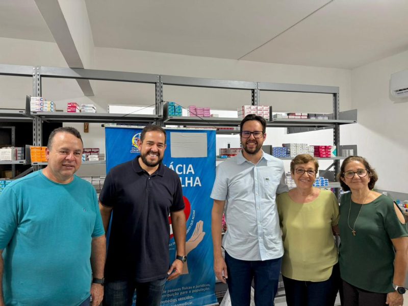 Farmácia da Partilha retoma atividades com apoio da Secretaria de Saúde e emendas parlamentares