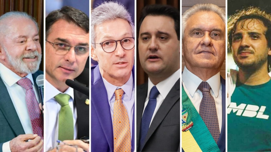 Pesquisa Datafolha mostra empate técnico entre Lula, Flávio Bolsonaro, Caiado e Zema em cenários de 2º turno