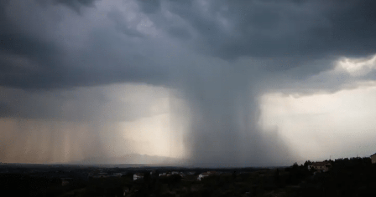Chuva forte atinge várias regiões do Brasil neste domingo (12)