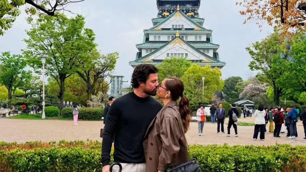 Juliana Paes curte viagem romântica com o marido no Japão: ‘Lindos demais!!!’