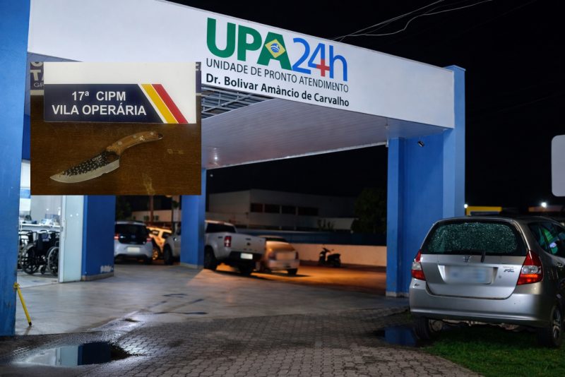 Casal “apaixonado” cai na pancada, usa pedra e faca, e homem acaba na UPA ferido em Rondonópolis