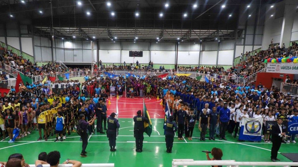 Solenidade de abertura dos jogos estudantis de Várzea Grande acontece nesta segunda-feira (13)