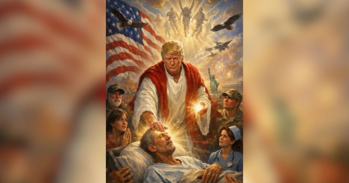 Trump publica imagem com roupa semelhante à de Jesus após críticas ao papa