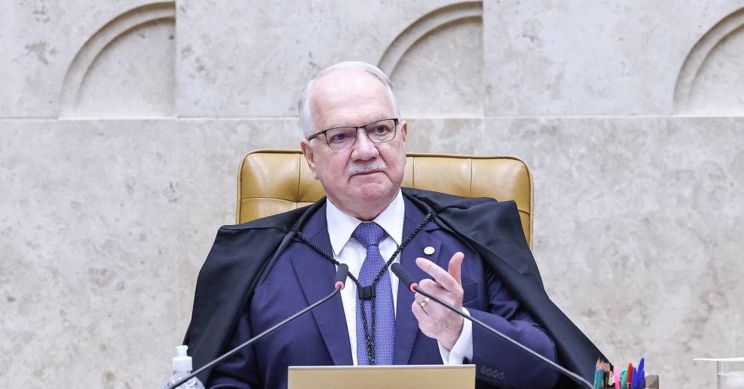 Fachin repudia relatório da CPI do Crime Organizado que mirou ministros do STF