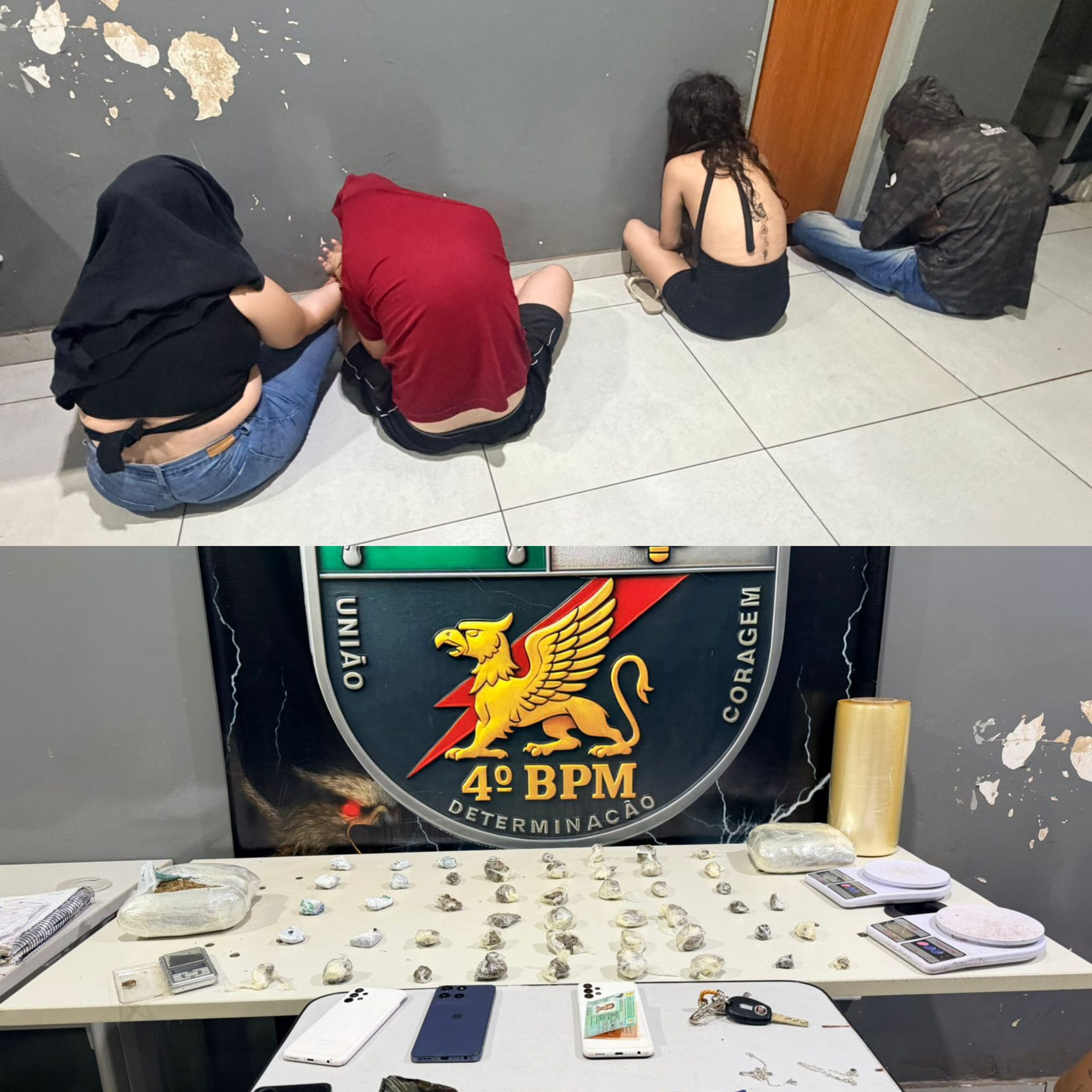 Seis são presos e carro roubado é recuperado em Várzea Grande