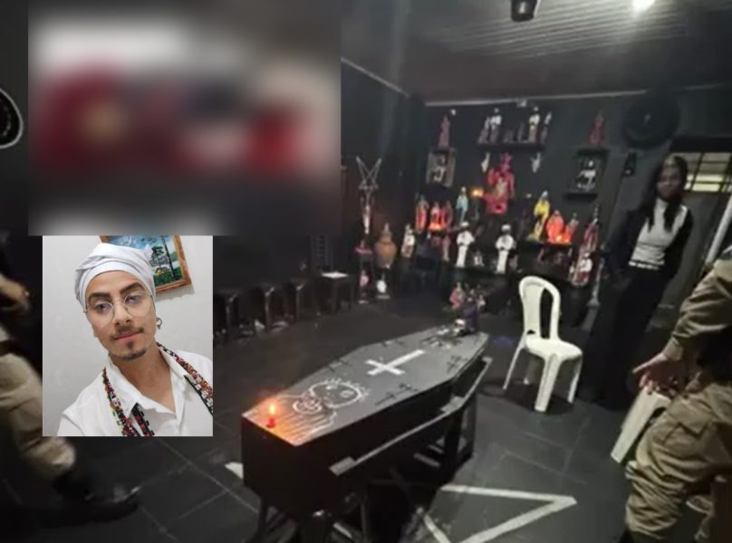 Pai de santo é assassinado durante ‘atendimento exclusivo’ e é encontrado amarrado poça de sangue; vídeo