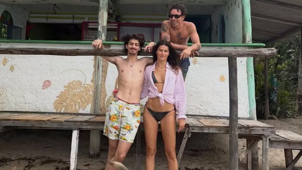 Di Ferrero abre álbum de viagem em família com Isabeli Fontana: ‘Cheia de diversão’