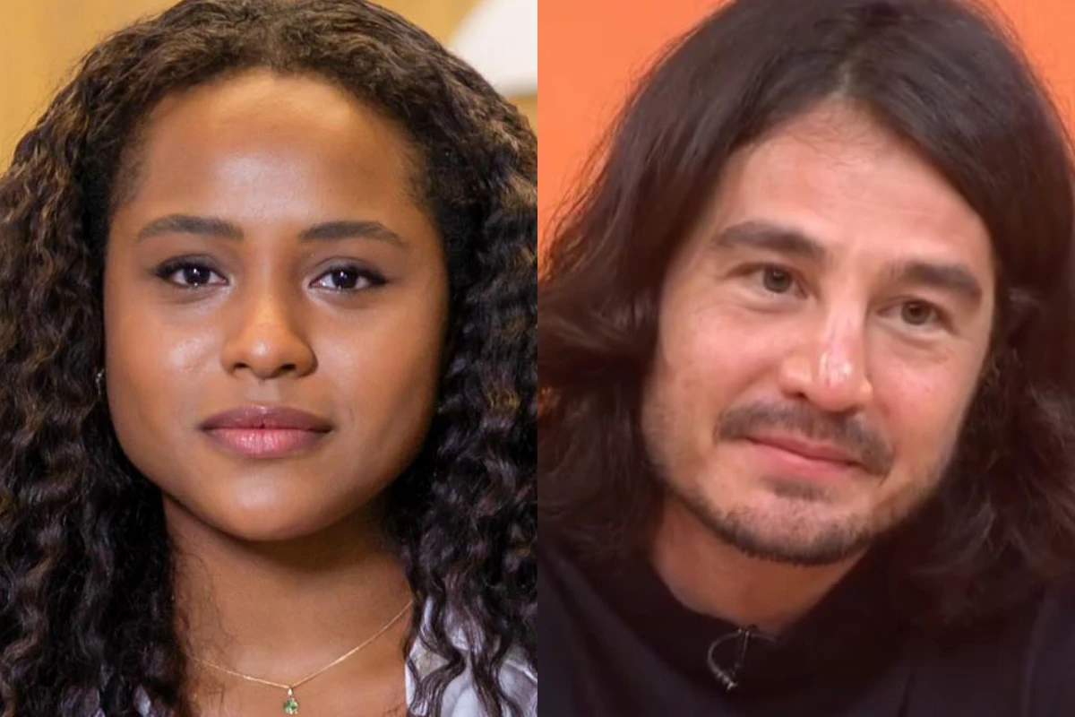Duda Santos desconversa sobre romance com Tiago Iorc