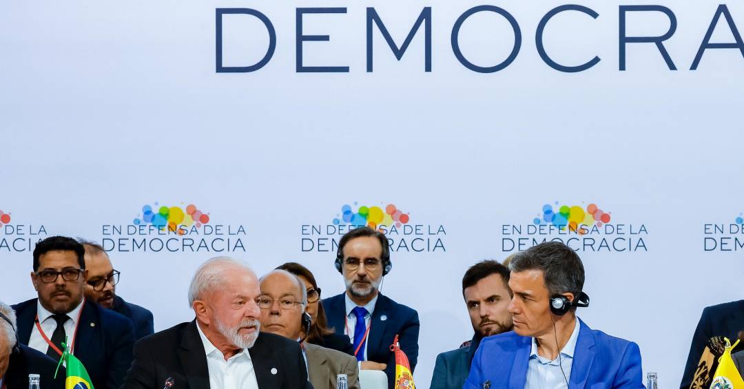 Na Espanha, Lula defende reforma da ONU e controle global das plataformas digitais