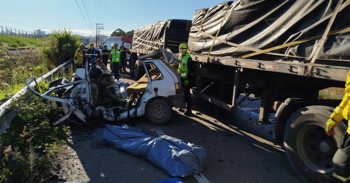 Acidente em rodovia mata cinco pessoas no Vale do Itajaí (SC)