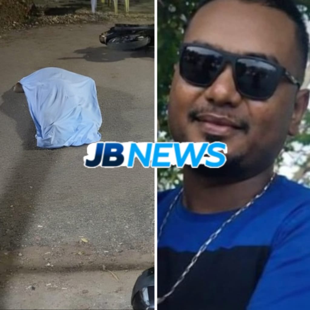 Dupla em moto mata homem a tiros e abandona veículo no interior de MT