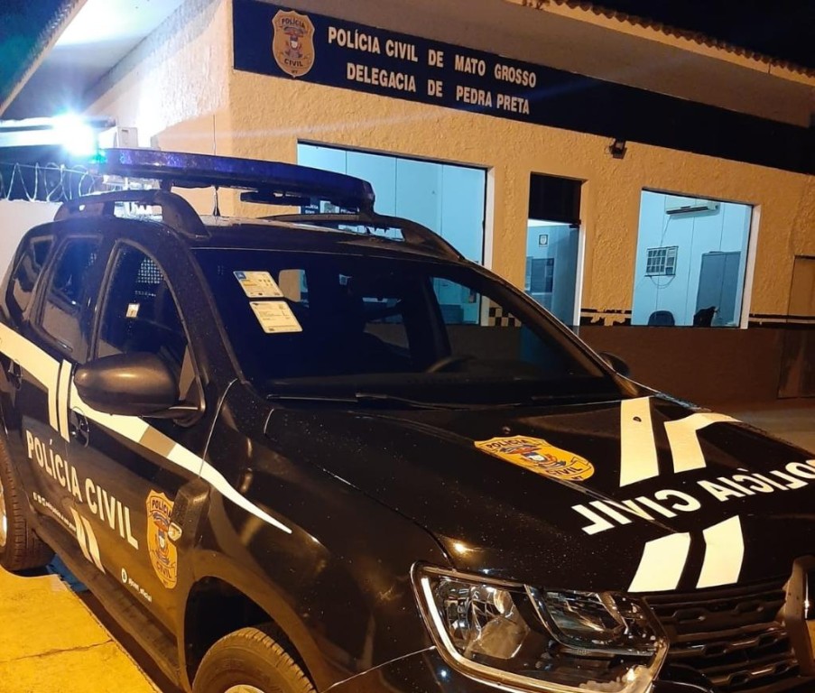 Polícia Civil localiza e prende condenado por estupro de vulnerável em Pedra Preta