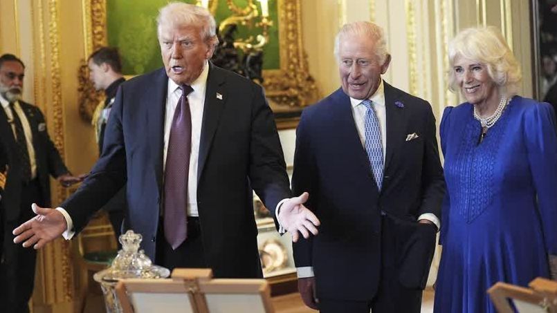 Trump diz que visita do rei Charles aos EUA está mantida mesmo após ataque