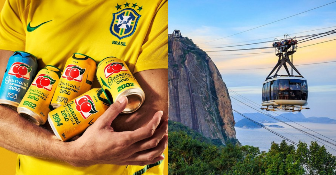 Bondinho do Pão de Açúcar terá homenagem a títulos da seleção