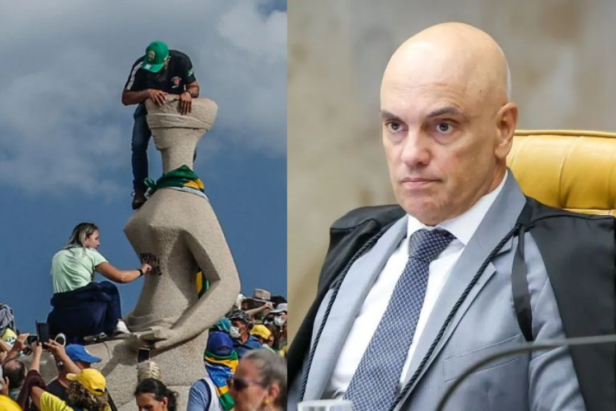 Alexandre de Moraes autoriza prisão domiciliar para mato-grossenses condenados pelo Atos de 8 de janeiro