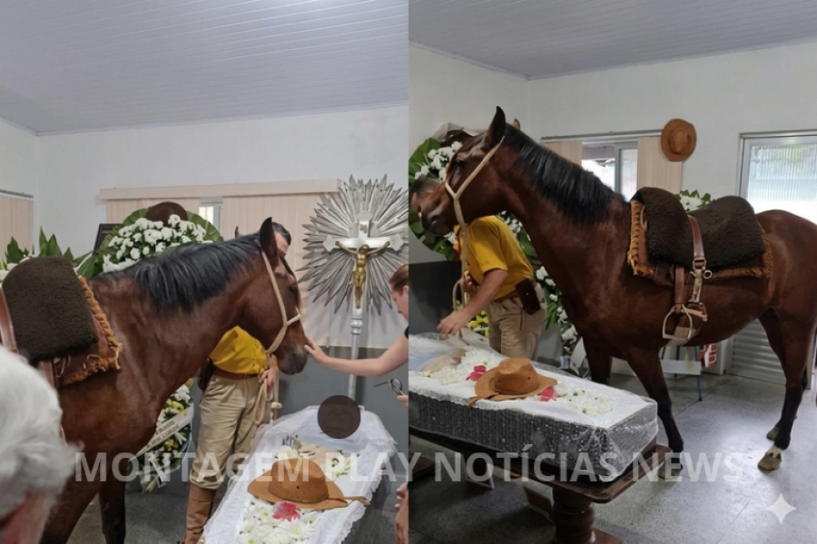 Uma despedida de lealdade e amor que comoveu Blumenau